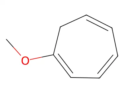 1-甲氧基-1,3,5-环庚三烯 structure