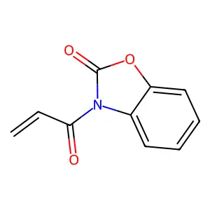 2(3H)-Benzoxazolone, 3-(1-oxo-2-propenyl)- structure