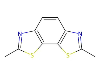 2,7-Dimethyl-[1,3]thiazolo[4,5-g][1,3]benzothiazole structure