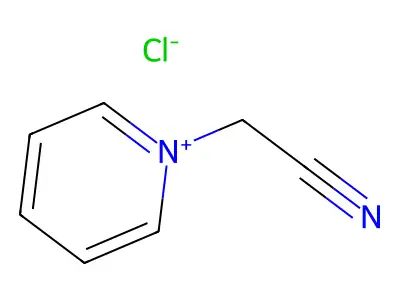 1-(Cyanomethyl)pyridinium chloride structure