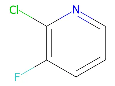 2-Chloro-3-fluoropyridine structure
