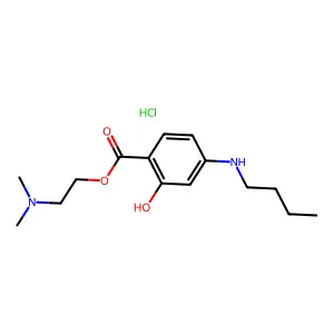 Salicaine hydrochloride structure