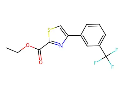 4-(3-(Trifluoromethyl)phenyl)-1,3-thiazol-2-amine structure