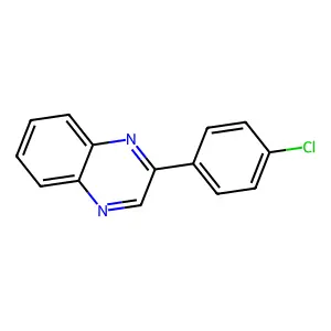 2-(4-Chlorophenyl)quinoxaline structure