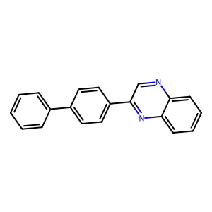2-(Biphenyl-4-yl)quinoxaline structure