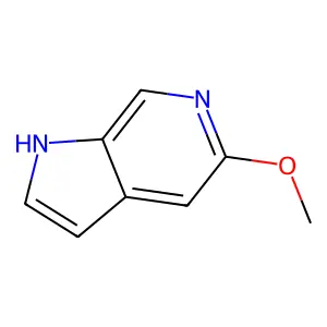 5-methoxy-1H-pyrrolo(2,3-c)pyridine structure