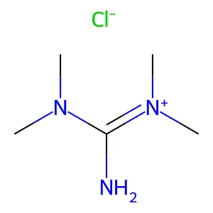 Guanidine, N,N,N',N'-tetramethyl-, hydrochloride (1:1) structure
