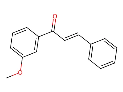 1-(3-Methoxyphenyl)-3-phenylprop-2-en-1-one structure
