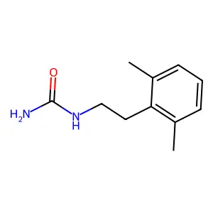 1-(2,6-二甲基苯乙基)脲 structure