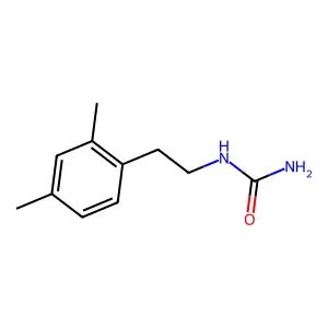1-(2,4-二甲基苯乙基)脲 structure