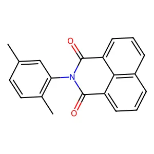 2-(2,5-dimethylphenyl)-1H-benzo[de]isoquinoline-1,3(2H)-dione structure