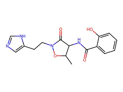 Pseudomonine structure