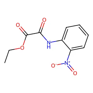 Ethyl [(2-nitrophenyl)carbamoyl]formate structure