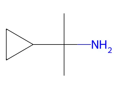 2-环丙基丙-2-胺 structure