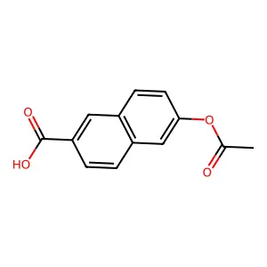 6-(乙酰氧基)-2-萘甲酸 structure