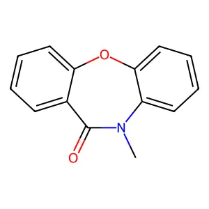 10-Methyl-dibenz(b,f)(1,4)oxazepin-11-(10H)-one structure
