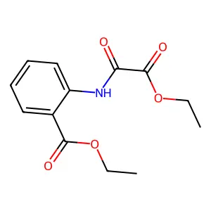 Ethyl 2-(2-ethoxy-2-oxoacetamido)benzoate structure