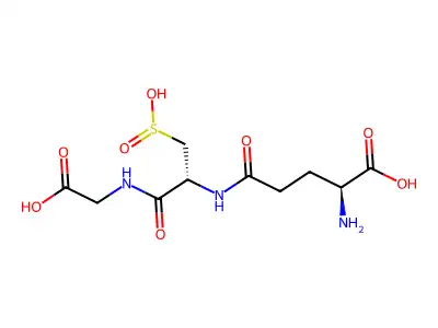 Glutathione sulfinate structure