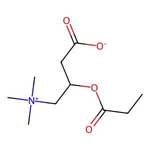Propionylcarnitine structure