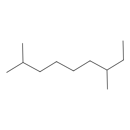 2,7-Dimethylnonane structure