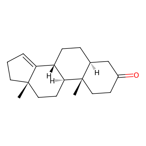5alpha-Androst-14-en-3-one structure