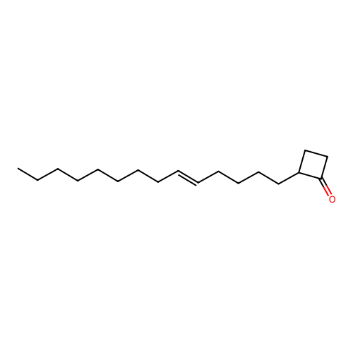 2-(5Z)-5-Tetradecen-1-yl-cyclobutanone structure