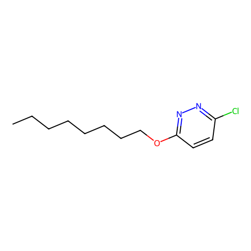 3-Chloro-6-(octyloxy)pyridazine structure
