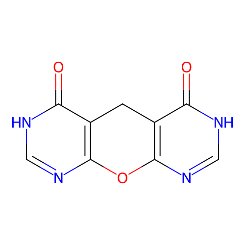 3H-pyrano[2,3-d:6,5-d']dipyrimidine-4,6(5H,7H)-dione structure
