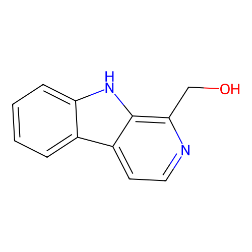 9H-Pyrido[3,4-B]indole-1-methanol structure