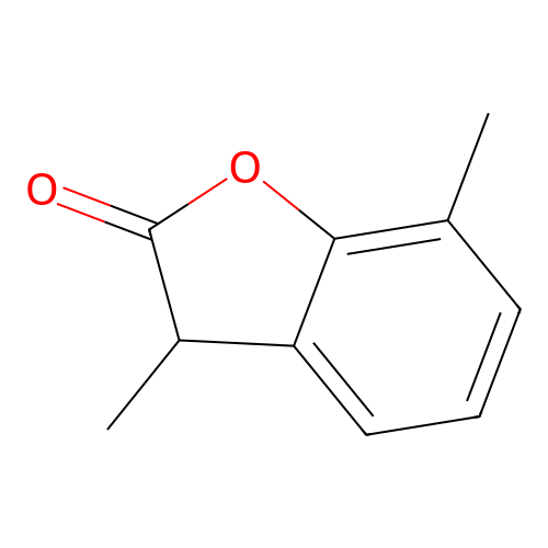 3,7-Dimethylbenzofuran-2(3H)-one structure