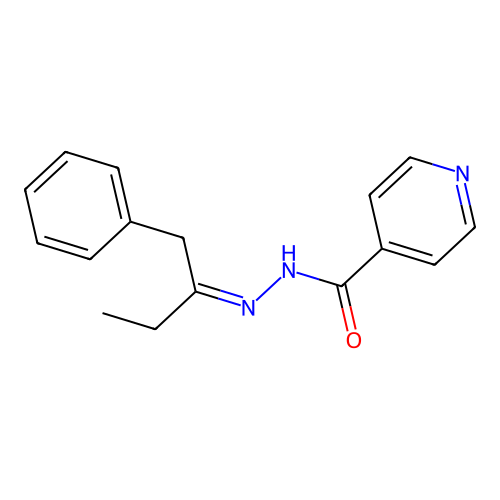 N'-(1-Phenylbutan-2-ylidene)pyridine-4-carbohydrazide structure