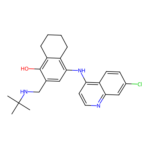 Naphthoquine structure