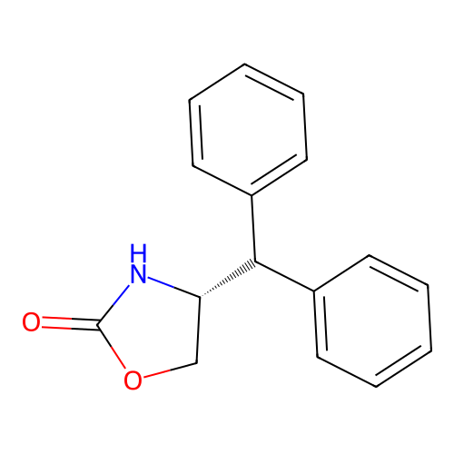 (4R)-4-(Diphenylmethyl)-1,3-oxazolidin-2-one structure