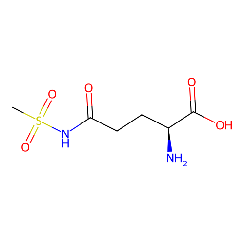 (2S)-2-amino-5-(methanesulfonamido)-5-oxopentanoic acid structure