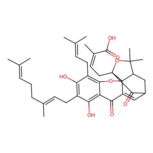Gambogenic Acid structure