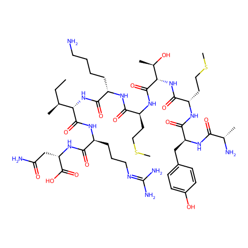 Ala-tyr-met-thr-met-lys-ile-arg-asn structure