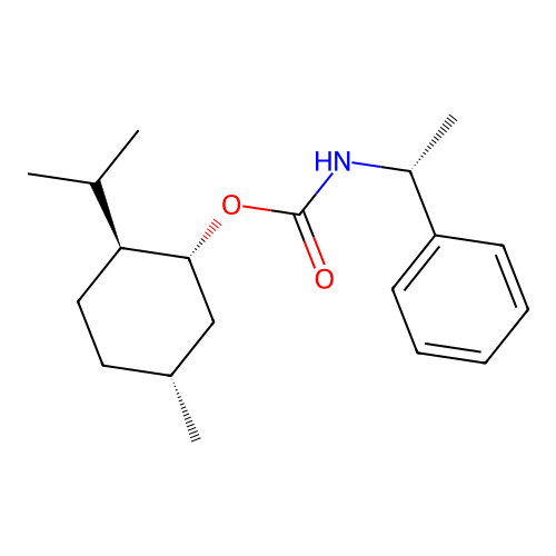 2-Isopropyl-5-methylcyclohexyl 1-phenylethylcarbamate structure