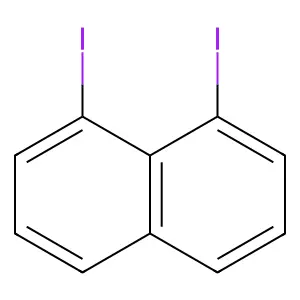 1,8-Diiodonaphthalene structure