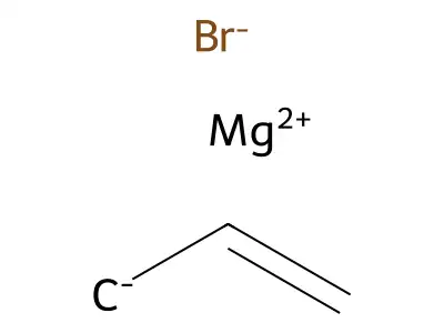 烯丙基溴化镁 structure