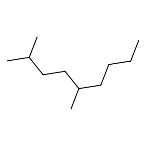 2,5-Dimethylnonane structure