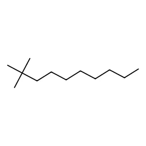 Decane, 2,2-dimethyl-- structure