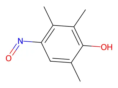 2,3,6-Trimethyl-4-nitrosophenol structure