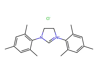 1,3-Bis(2,4,6-trimethylphenyl)imidazolinium Chloride structure