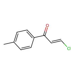 3-Chloro-1-(4-methylphenyl)-2-propen-1-one structure