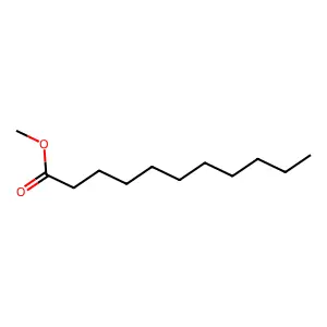 Methyl undecanoate structure