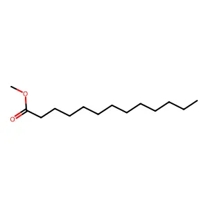 Methyl tridecanoate structure