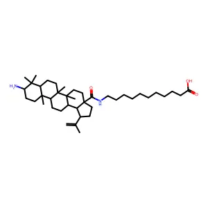 N-羽扇豆-20(29)-烯-28-酰基-11-氨基十一烷酸 structure