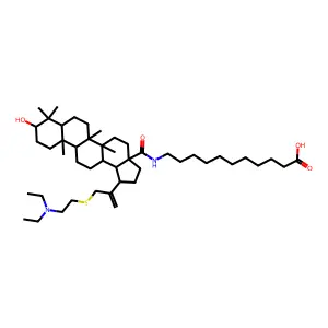 Betulinic acid, 11-aminoundecanoate deriv. structure