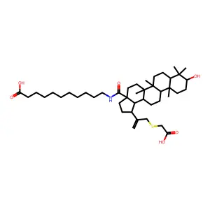 Betulinic acid, 11-aminoundecanoate deriv. structure