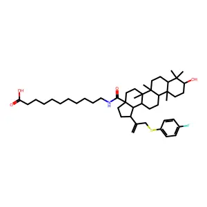 Betulinic acid, 11-aminoundecanoate deriv. structure